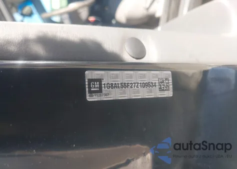 2007 Saturn Ion 3 из США, поврежденный, VIN 1G8AL55F27Z109534